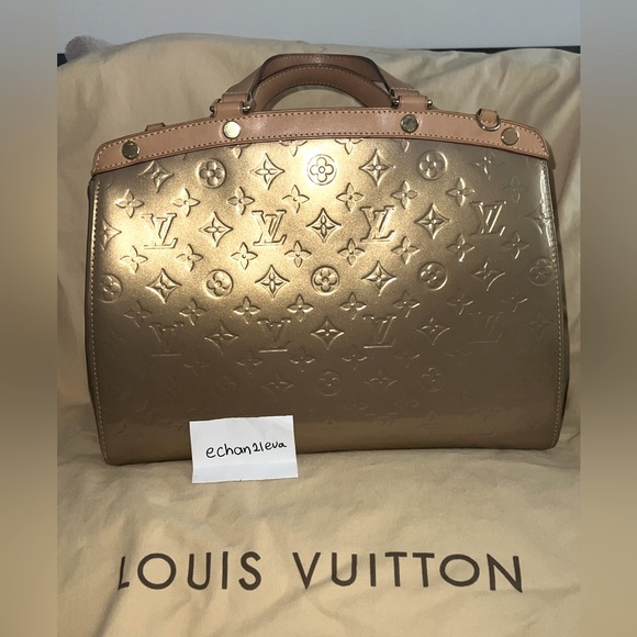 Louis Vuitton Vernis Brea GM Beige Poudre(Gold Beige) - Picture 3 of 17